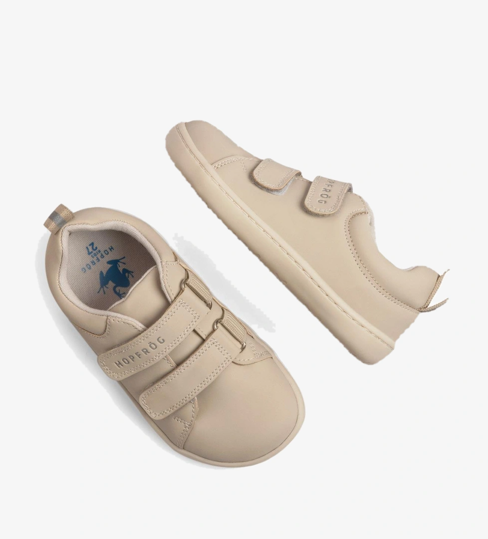 Smart Walker Junior Süper Mat Bej Barefoot Çocuk Ayakkabı - Görsel 1